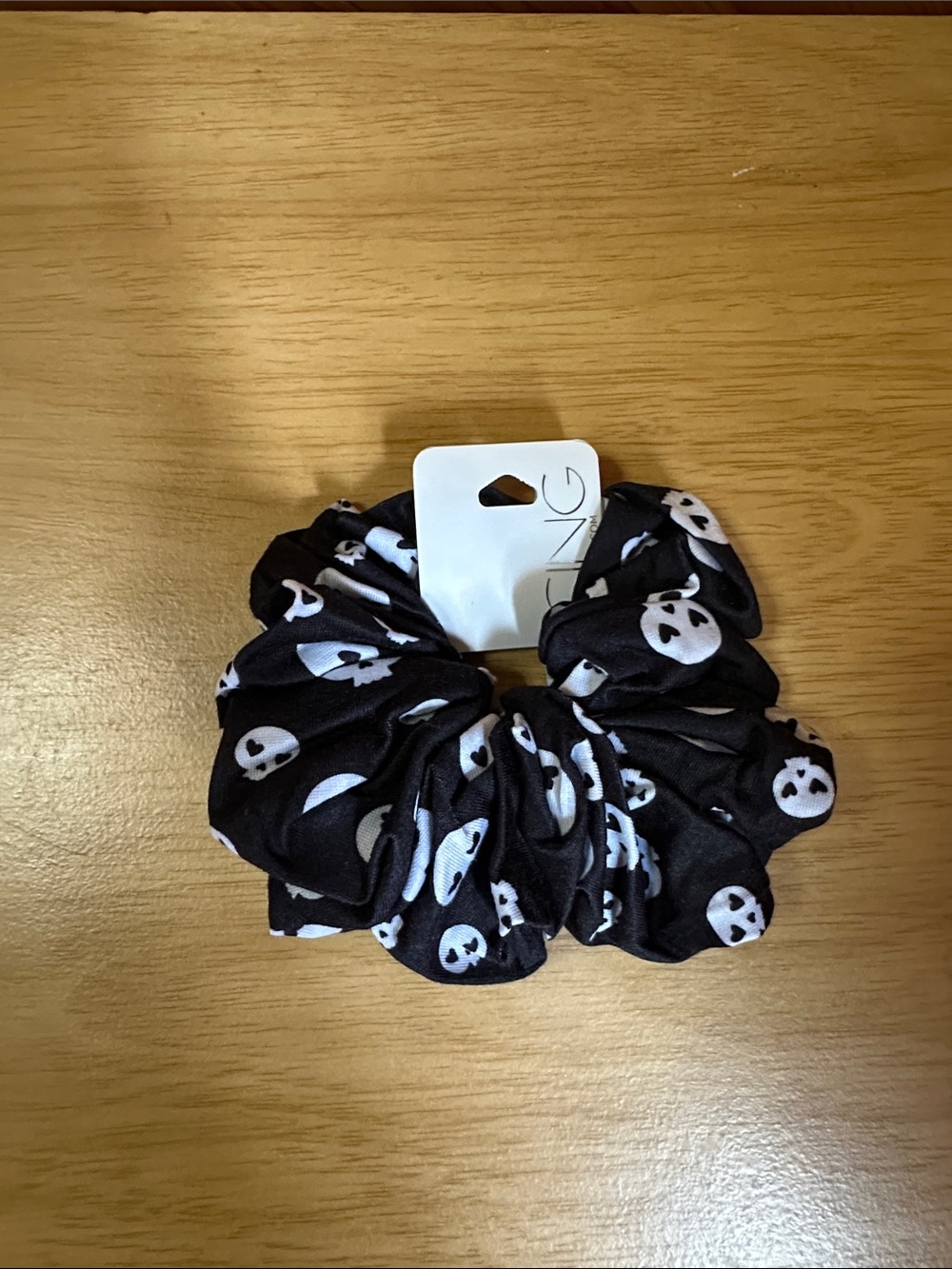Icing Jumbo Skeleton Skull Hair Scrunchie